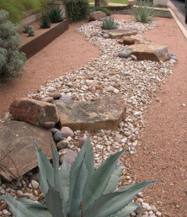 Beautiful Stone Pathway Landscape